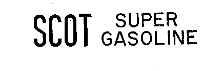 SCOT SUPER GASOLINE