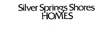 SILVER SPRINGS SHORES HOMES