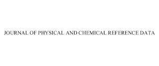 JOURNAL OF PHYSICAL AND CHEMICAL REFERENCE DATA