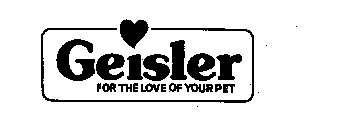 GEISLER-FOR THE LOVE OF YOUR PET