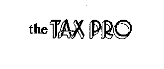THE TAX PRO