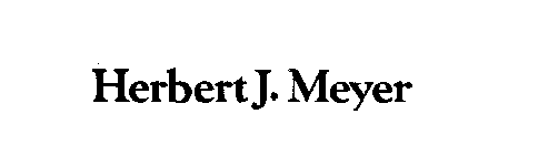 HERBERT J. MEYER
