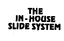 THE IN-HOUSE SLIDE SYSTEM