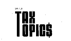 SAMBI TAX TOPICS