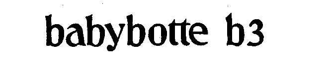 BABYBOTTE B3