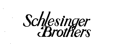 SCHLESINGER BROTHERS
