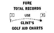 FORE TOTAL RECORDS USE CLINT'S GOLF AID CHARTS