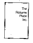 THE RESUME PLACE INC.