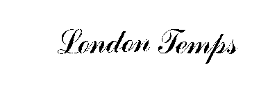 LONDON TEMPS