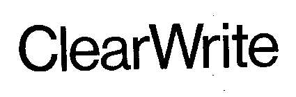 CLEARWRITE