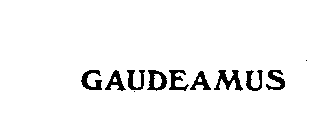 GAUDEAMUS