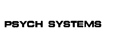 PSYCH SYSTEMS
