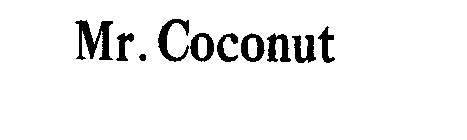 MR. COCONUT