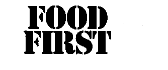 FOOD FIRST