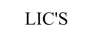 LIC'S
