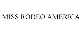 MISS RODEO AMERICA