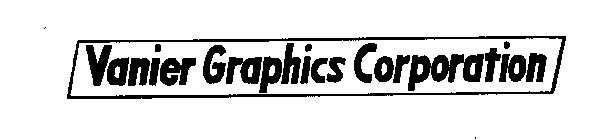 VANIER GRAPHICS CORPORATION