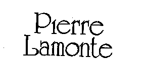 PIERRE LAMONTE