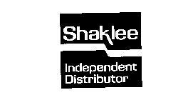 SHAKLEE INDEPENDENT DISTRIBUTOR