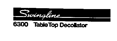 SWINGLINE 6300 TABLE TOP DECOLLATOR