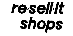 RE-SELL-IT SHOPS