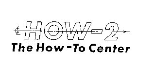 HOW-2 THE HOW-TO CENTER