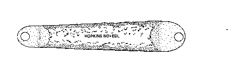 HOPKINS NO=EQL