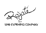 ROJATE FOR THE CLOTHING COMPANY