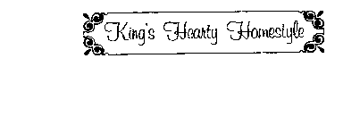 KING'S HEARTY HOMESTYLE