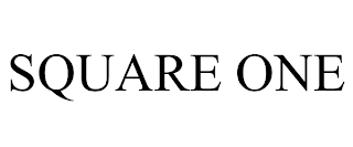 SQUARE ONE