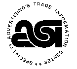 ASI SPECIALTY ADVERTISING'S TRADE INFORMATION CENTER