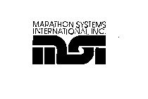 MARATHON SYSTEMS INTERNATIONAL INC. MSI