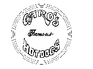 GARO'S FAMOUS HOTDOGS