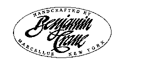 BENJAMIN CRANE HANDCRAFTED BY MARCELUS NEW YORK