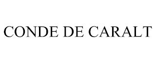 CONDE DE CARALT