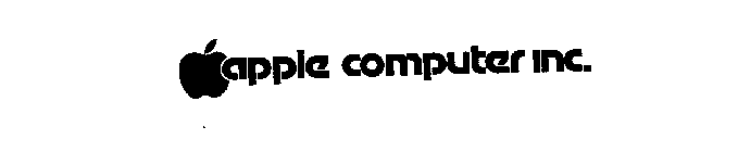 APPLE COMPUTER INC.