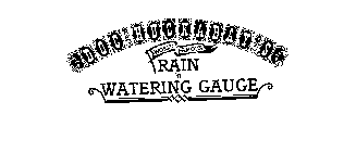 DOC HUCKABAY'S WORLD FAMOUS RAIN 'N WATERING GAUGE