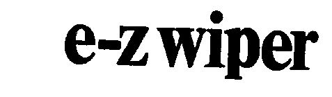 E-Z WIPER