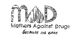 MAD MOTHERS AGAINST DRUGS BECAUSE WE CARE
