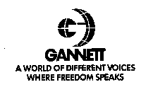 GANNETT A WORLD OF DIFFERENT VOICES WHERE FREEDOM SPEARS