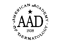 AAD 1938 AMERICAN ACADEMY OF DERMATOLOGY