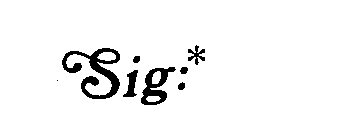 SIG: