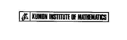 KUMON INSTITUTE OF MATHEMATICS