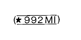 992 MI