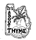 IT'S ABOUT THYME