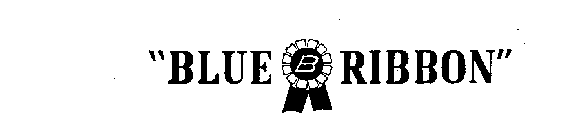 B BLUE RIBBON