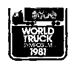 WORLD TRUCK SYMPOSIUM 1981