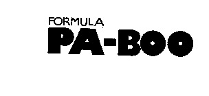 FORMULA PA-BOO