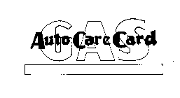 GAS AUTO CARE CARD
