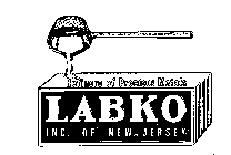 LABKO INC. OF NEW JERSEY REFINERS OF PRECIOUS METAL
